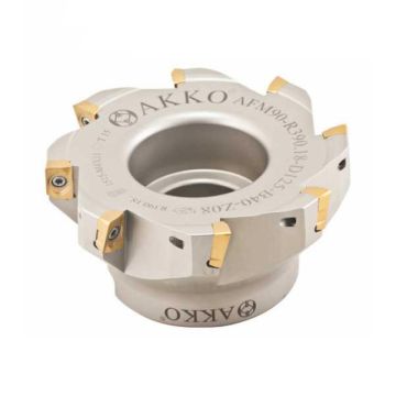 کفتراش فرزکاری قطر 50 شفت 22 اینسرت 490R 1404.. آکو AKKO کد محصول AFM90 490R14 D050 A22 Z04 H