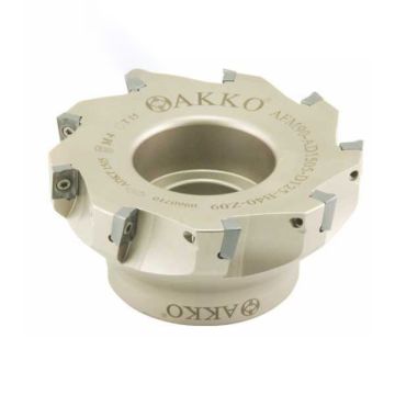 کفتراش فرزکاری قطر 40 شفت 16 اینسرت AD.. 1505.. آکو AKKO کد محصول AFM90 AD1505 D040 A16 Z04 H