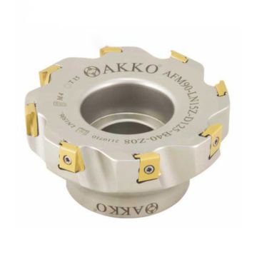 کفتراش فرزکاری قطر 50 شفت 22 اینسرت LN.. 1506.. آکو AKKO کد محصول AFM90 LN15Z D050 A22 Z04