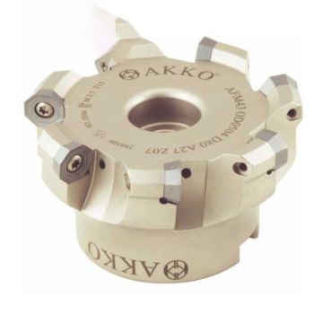 کفتراش فرزکاری قطر 40 شفت 16 اینسرت OD.. 0504.. آکو AKKO کد محصول AFM43 OD0504 D040 A16 Z04 H