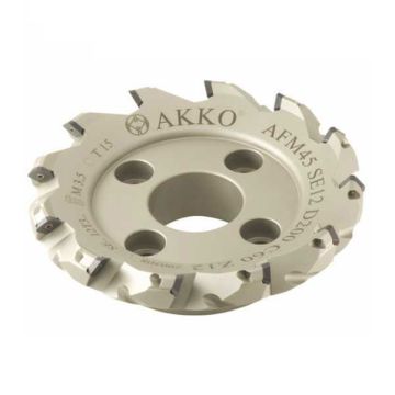 کفتراش فرزکاری قطر 80 شفت 27 اینسرت OD.. 0605.. آکو AKKO کد محصول AFM43C OD0605 D080 A27 Z06 H