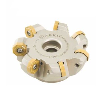 کفتراش فرزکاری قطر 63 شفت 22 اینسرت ON.. 0806.. آکو AKKO کد محصول AFM45 ONO806 D063 A22 Z05 H