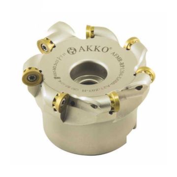 کفتراش فرزکاری قطر 63 شفت 22 اینسرت RP.. 10T3.. آکو AKKO کد محصول AFMR RP10T3 D063 A22 Z06 H