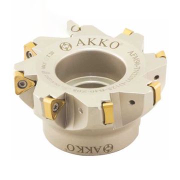 کفتراش فرزکاری قطر 63 شفت 22 اینسرت TN.. 2207.. آکو AKKO کد محصول AFM90 TN2207 D063 A22 Z04 H