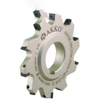 رنده شیار تراشی الماس خور قطر 80 ضخامت 8 الماس CC.. 0602.. اکو AKKO کد محصول ASDM CC06 D80x8 d27 Z10