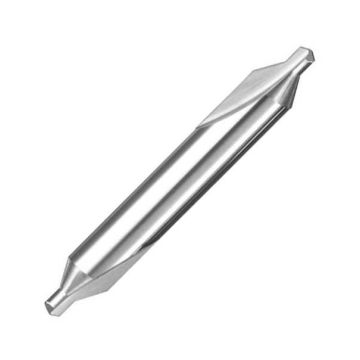 مته مرغک زنی بلند قطر 2 میلیمتر طول لبه برنده 2.5 میلیمتر طول کل 100 میلیمتر HSS-E دین DIN 333 آلاتا ALATA کد محصول CDAHSSE333L-2