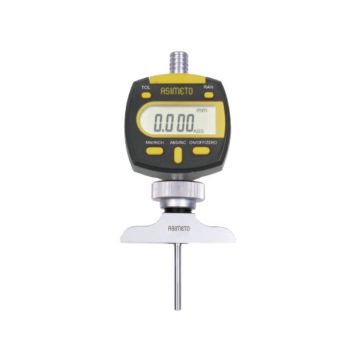 عمق سنج 100 میلیمتر دیجیتال دقت 0.001 میلیمتر اسیمتو ASIMETO کد AS-475-04-4