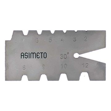 تصویر شابلون دنده کبریتی آسیمتو کد 0-54-605