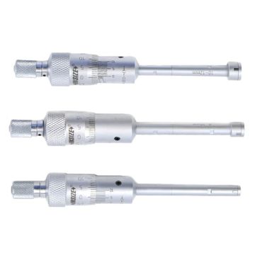 ست میکرومتر سه فک اینسایز 12-6 میلیمتر داخل سنج کد 123-3227تصویر 
