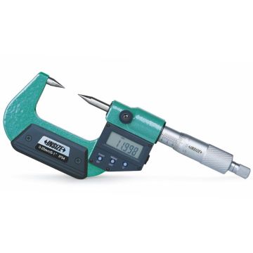 میکرومتر ورنیه 0-25 فک سوزنی دقت 0.01 اینسایز INSIZE کد INZ-3530-25BA