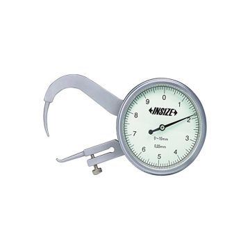 تصویر ضخامت سنج ورق دیجیتال اینسایز 10-0 میلیمتر میلیمتر کد 10-2866