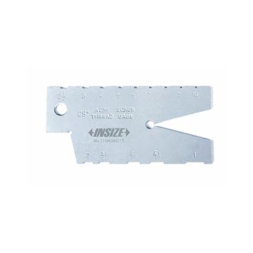نقشه فنی شابلون رنده پیچ بری 60 درجه متریک اینسایز INSIZE کد INZ-4810-601