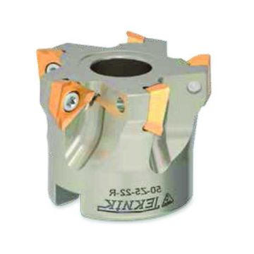 کفتراش فرزکاری قطر 50 شفت 22 اینسرت 3P.. 1505.. تکنیک TEKNIK کد محصول T398 D050 d22 Z05 3P 15