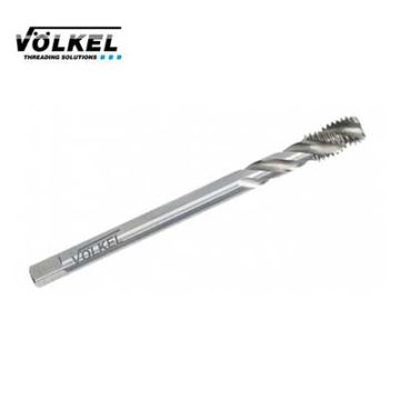 قلاویز ماشینی M3x0.5 فرم C شیار مارپیچ 35 درجه HSS-E دین 376 ولکل VOLKEL کد محصول MT-HSSE-376-C-35-M3x0.5