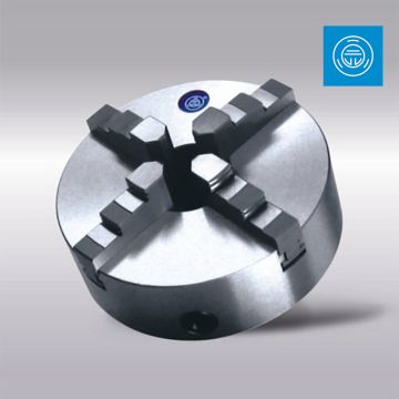 تصویر چهار نظام دستگاه تراش منظم سایز 100 میلی متر لنگر نشان YUAN PAI کد K12100